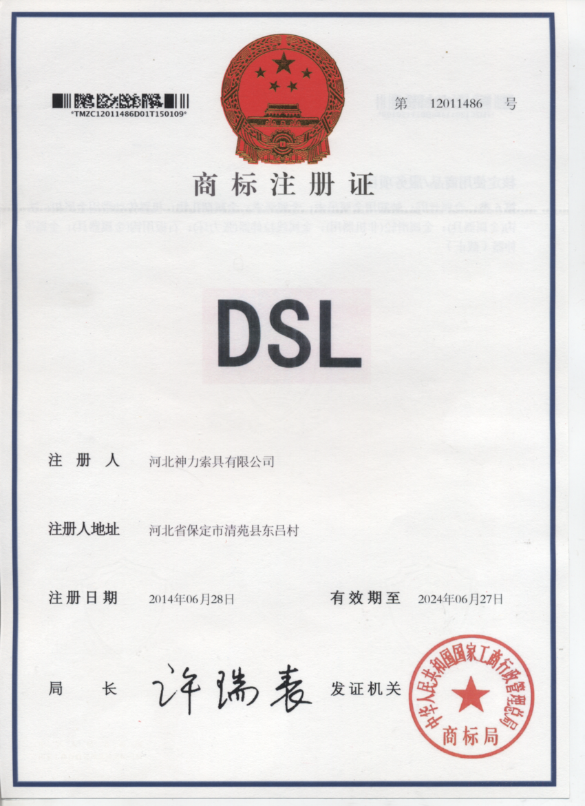 DSL商标注册